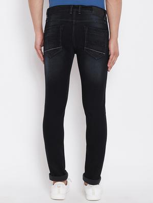 black denim light washed jeans - 16208080 - Standard Image - 3