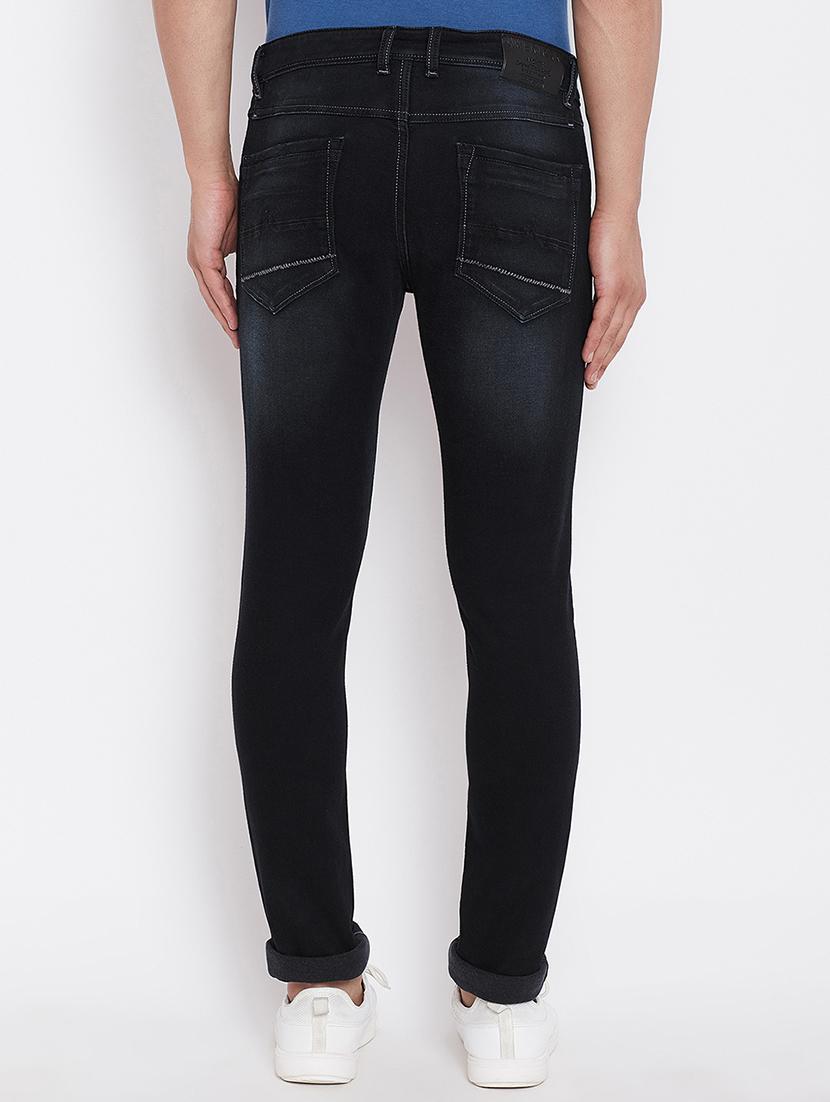 black denim light washed jeans - 16208080 - Zoom Image - 3