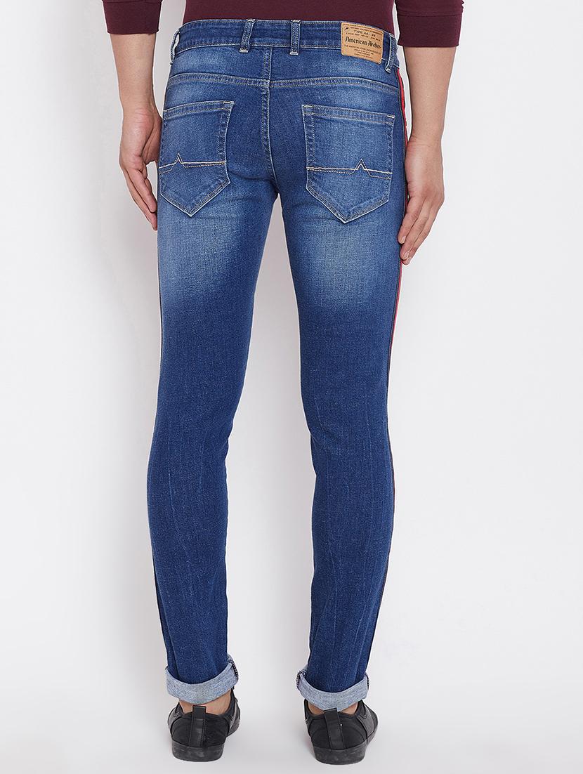 blue denim heavy washed jeans - 16208084 - Zoom Image - 3