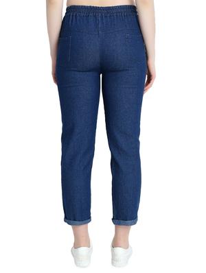 tie front printed jeans - 16208430 - Standard Image - 3