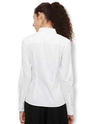 polka dotted buttoned up shirt - 16209037 - Standard Image - 3
