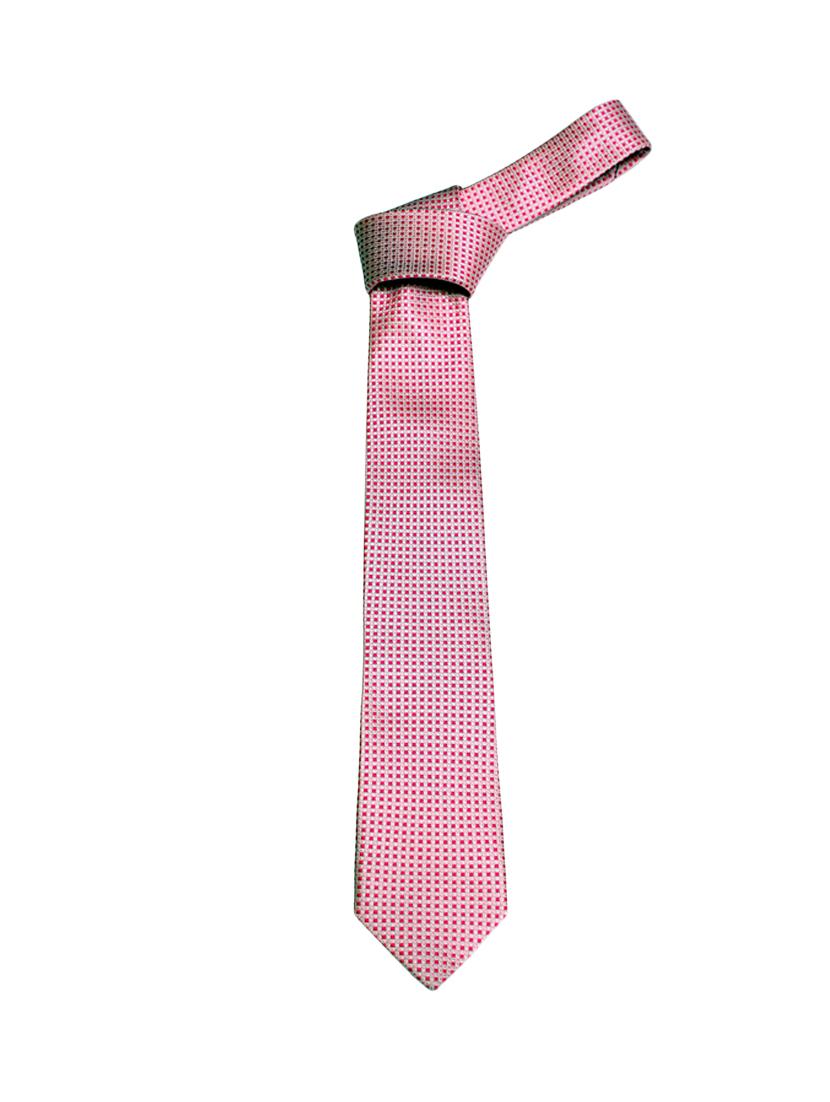 pink micro-fiber tie , pocket square and cuff links - 16209559 - Zoom Image - 3
