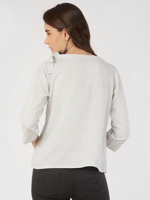 tie up neck printed top - 16209663 - Standard Image - 3