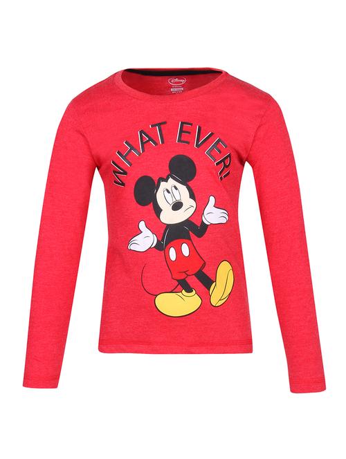 red cotton tshirt - 16209910 - Standard Image - 1