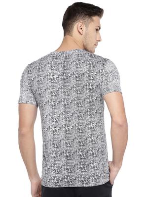 grey all over print t-shirt - 16215481 - Standard Image - 3