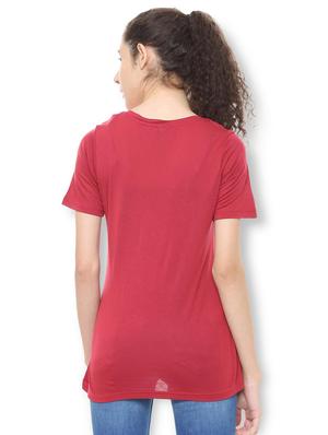 scoop neck solid top - 16215661 - Standard Image - 3