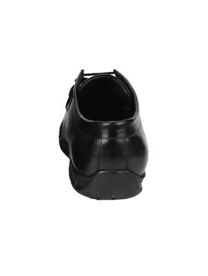 black leather lace-up derbys - 16216103 - Standard Image - 3