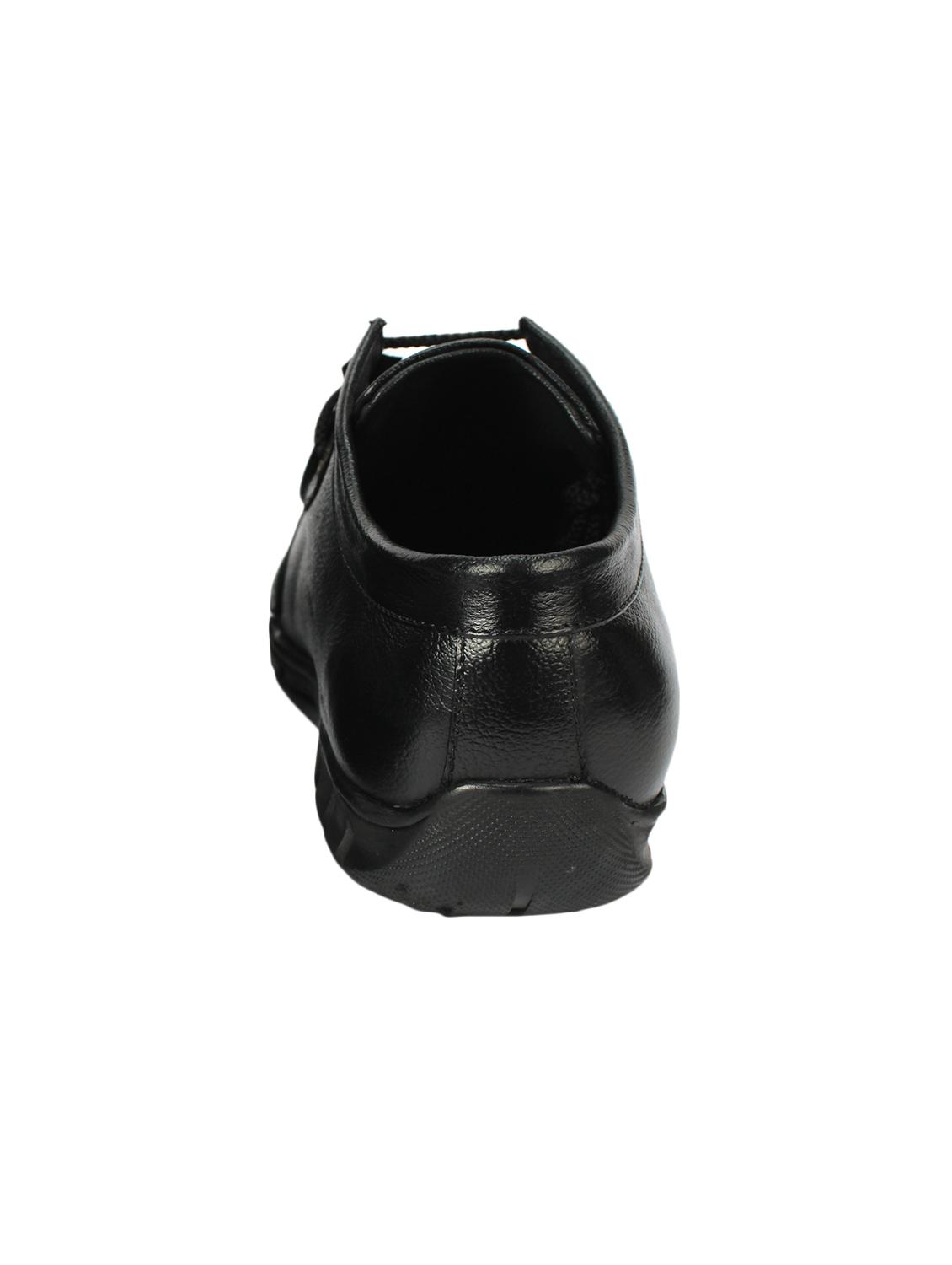 black leather lace-up derbys - 16216103 - Zoom Image - 3