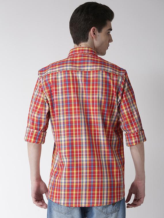 red checkered casual shirt - 16218000 - Zoom Image - 3