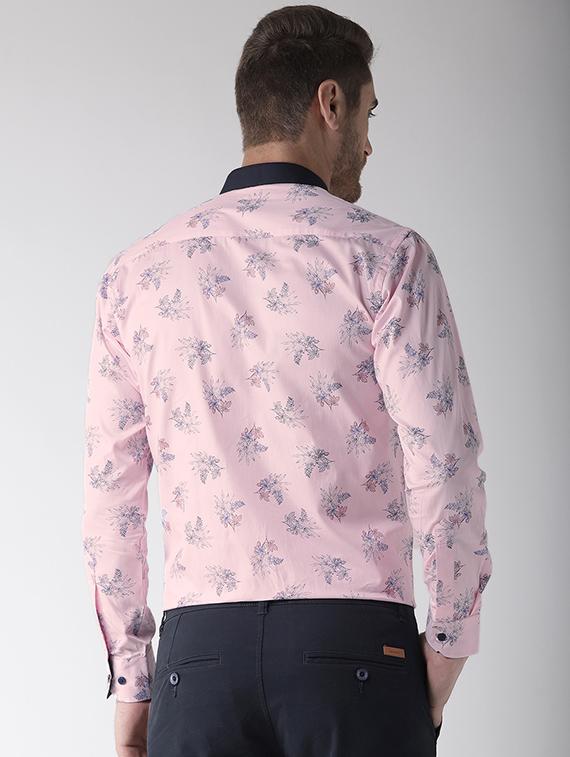 pink floral printed casual shirt - 16218036 - Zoom Image - 3