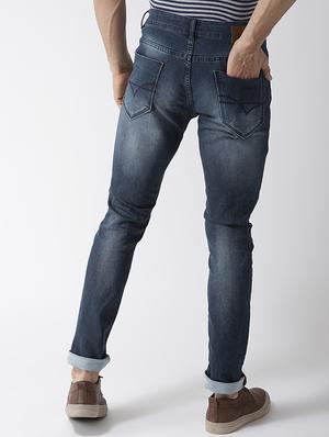blue light washed jeans - 16218062 - Standard Image - 3