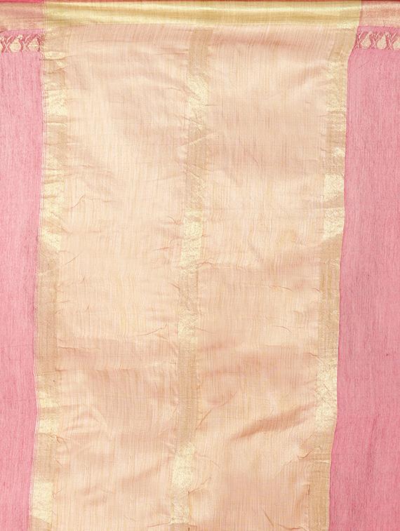 magenta silk bhagalpuri saree with blouse - 16218913 - Zoom Image - 3
