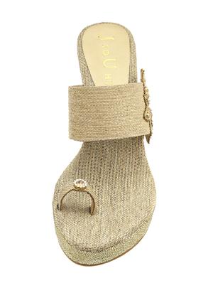 beige one toe wedges - 16219200 - Standard Image - 3