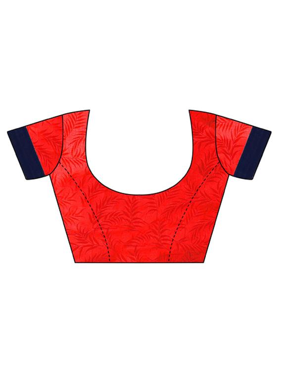 half & half bhagalpuri saree with blouse - 16222529 - Zoom Image - 3