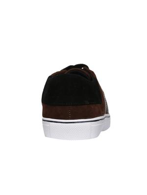 brown velvet lace up sneakers - 16224357 - Standard Image - 3