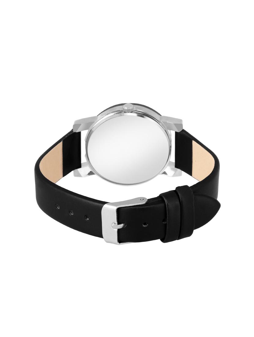 shunya acrrective black crystal glass analog dial crystal glass watch - for women and girl's - 16227156 - Zoom Image - 3
