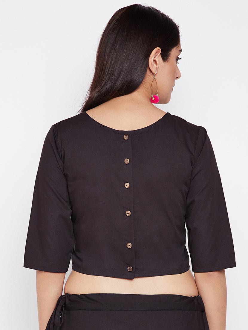 foil printed blouse - 16228265 - Zoom Image - 3