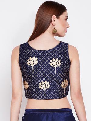foil printed blouse - 16228266 - Standard Image - 3