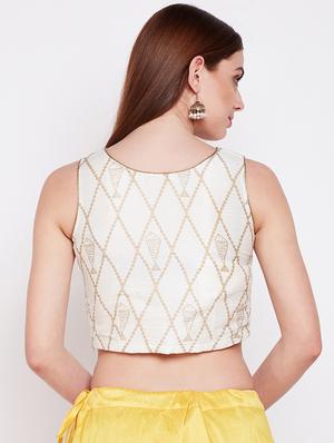 foil printed blouse - 16228269 - Standard Image - 3