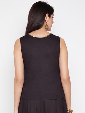 foil printed blouse - 16228271 - Standard Image - 3