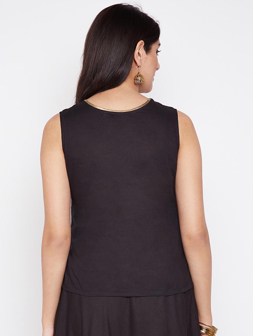 foil printed blouse - 16228271 - Zoom Image - 3