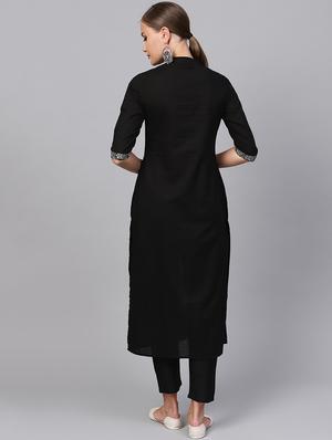 Printed straight kurta - 16228752 - Standard Image - 3