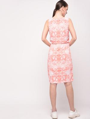 drawstring blouson dress - 16230672 - Standard Image - 3