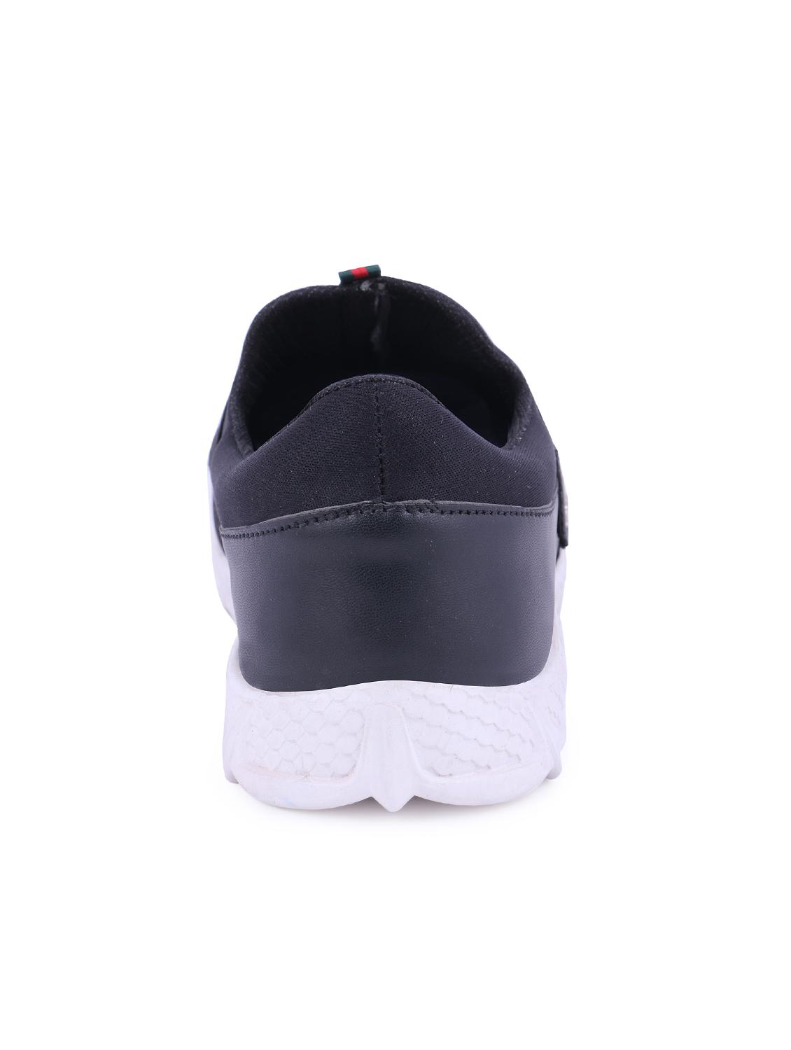 black mesh slip on sport shoes - 16231285 - Zoom Image - 3