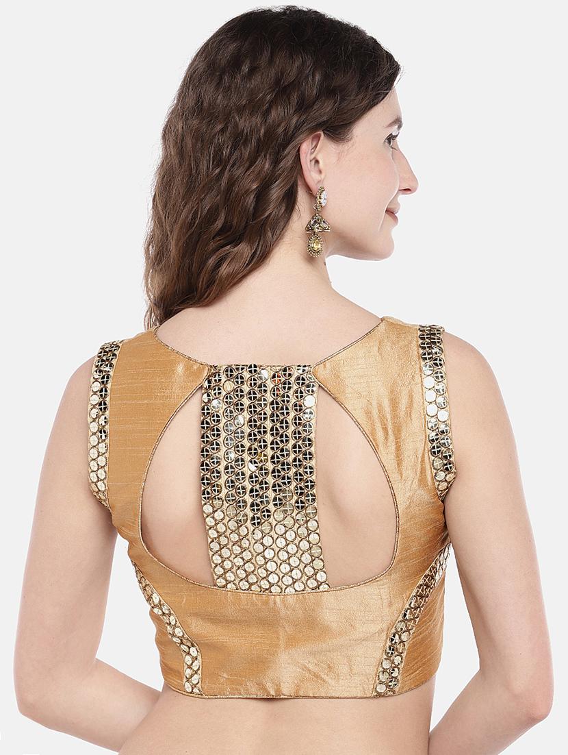 Sequined brocade blouse - 16231847 - Zoom Image - 3