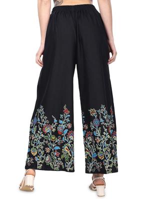 Floral flared palazzo - 16231922 - Standard Image - 3