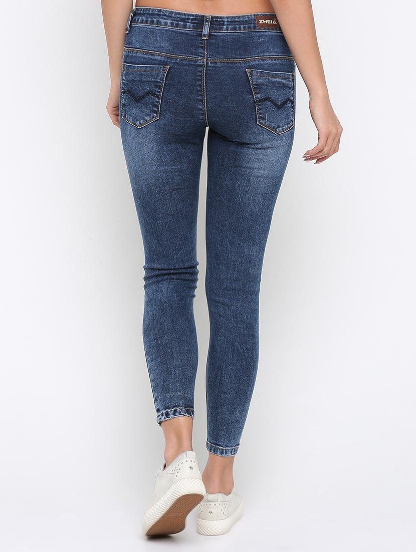 distressed skinny fit jeans - 16233291 - Zoom Image - 3