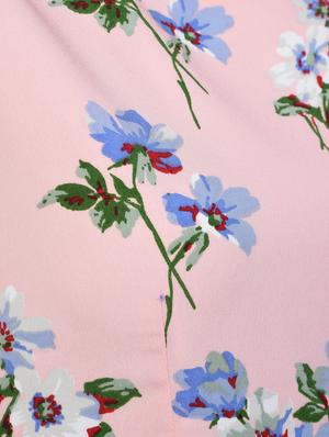 round neck floral maxi dress - 16235159 - Standard Image - 6
