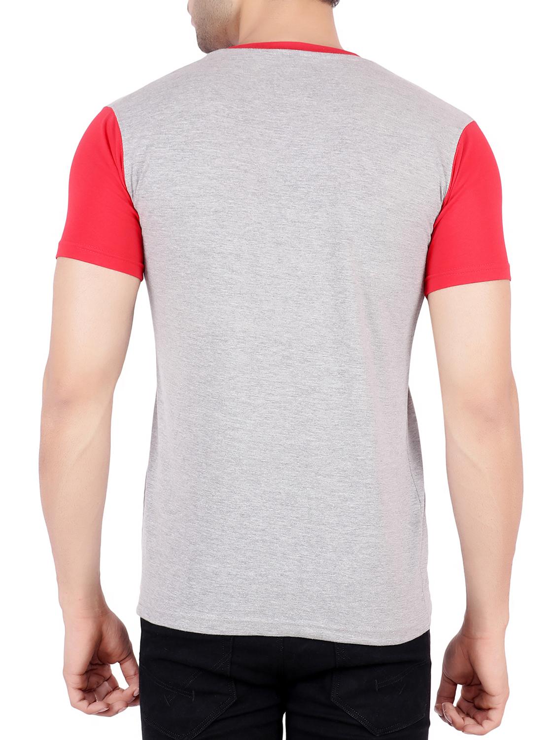 grey chest print tshirt - 16235216 - Zoom Image - 3