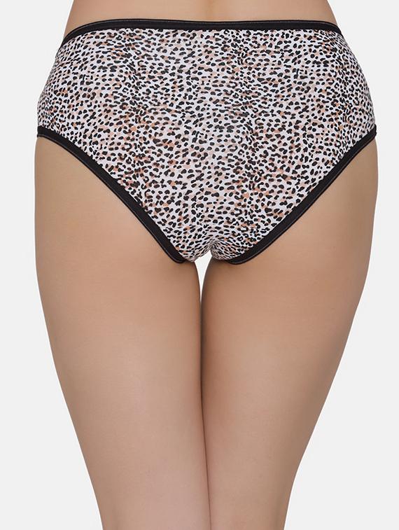 lace detail animal print hipster panty - 16236717 - Zoom Image - 3