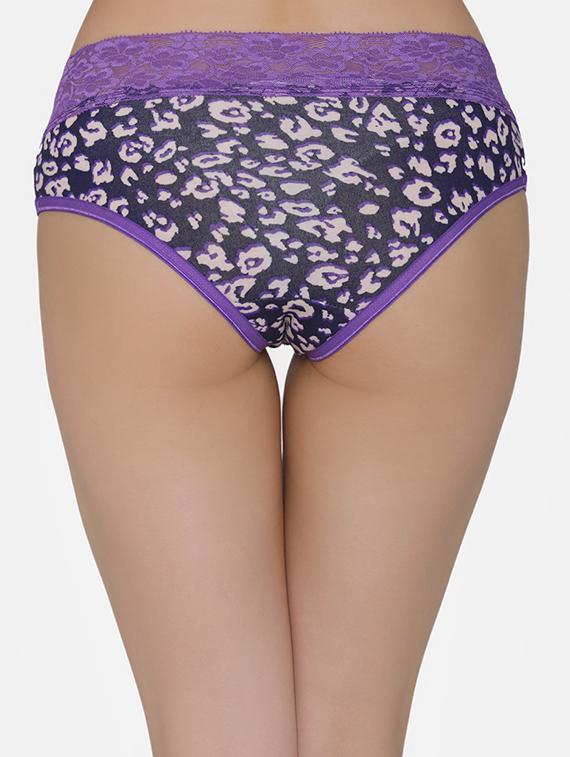 lace panel hipster panty - 16236722 - Zoom Image - 3