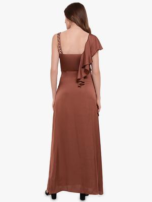 ruffle trim embellished detail down - 16237297 - Standard Image - 3