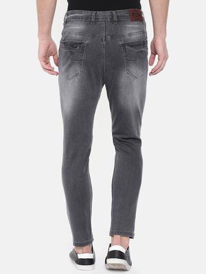 grey heavy washed jeans - 16237522 - Standard Image - 3