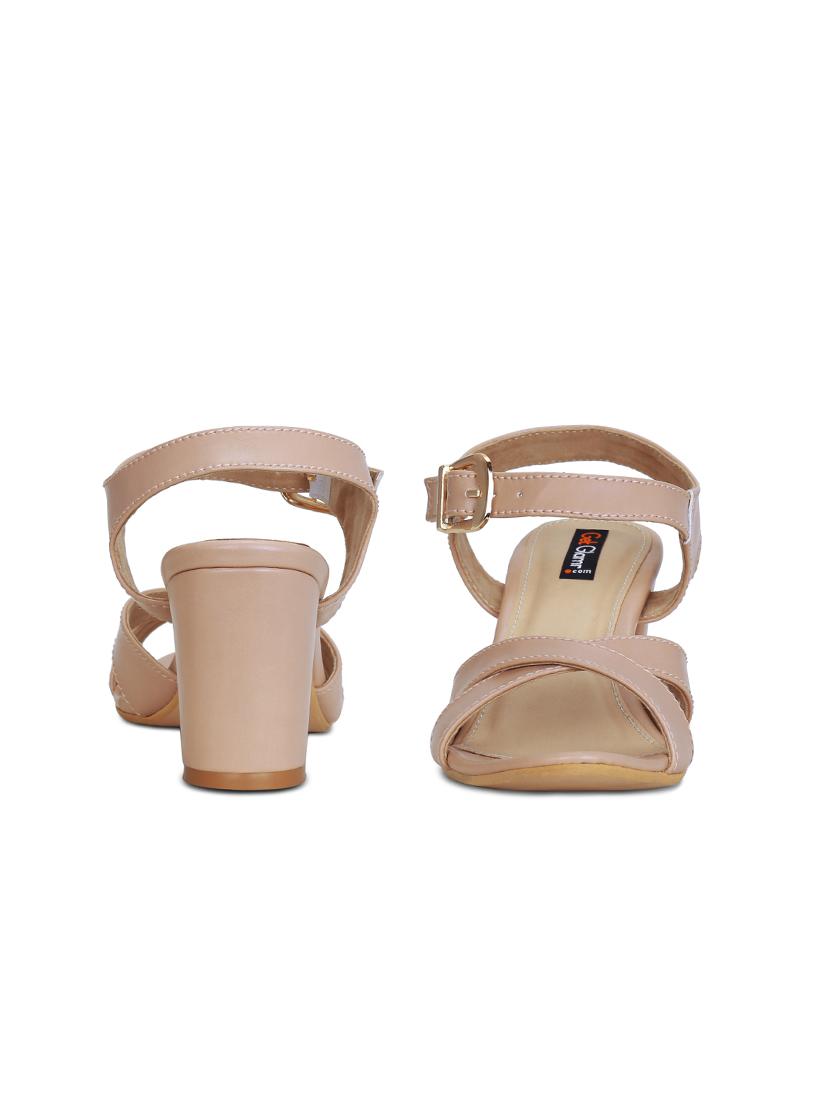 pink ankle strap sandals - 16239565 - Zoom Image - 3