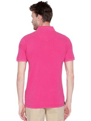 pink solid t-shirt - 16239620 - Standard Image - 3