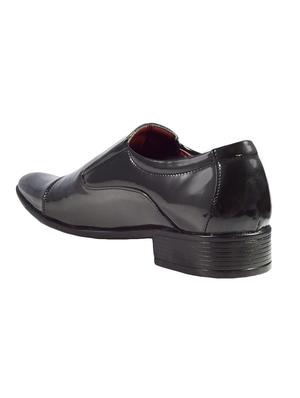 black patent leather slipons - 16240811 - Standard Image - 3