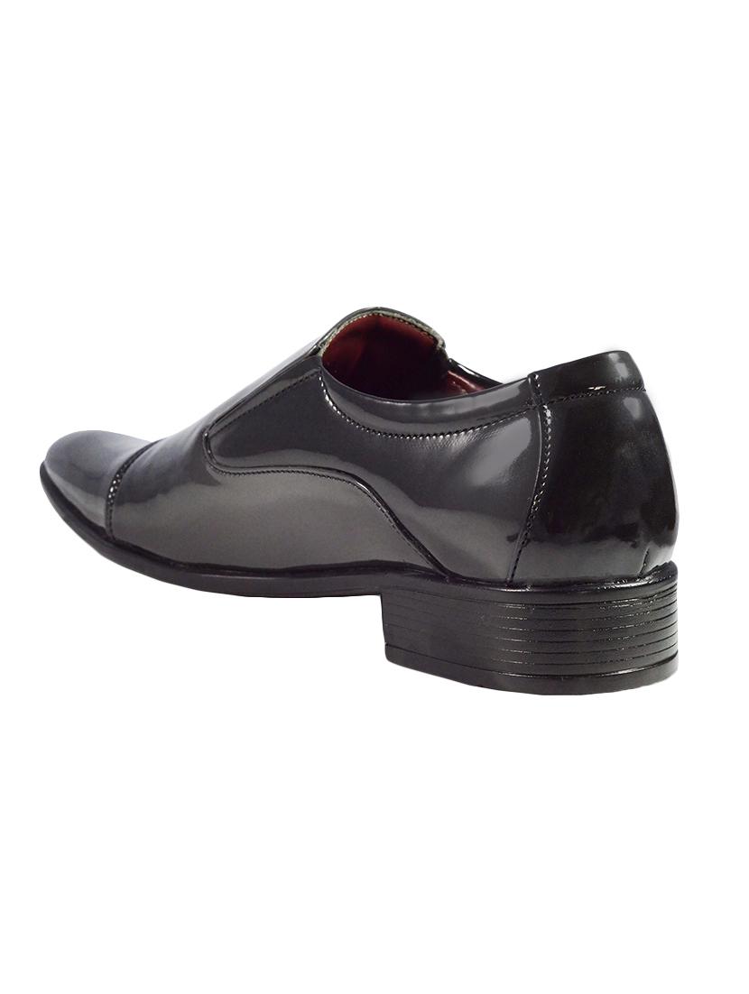 black patent leather slipons - 16240811 - Zoom Image - 3