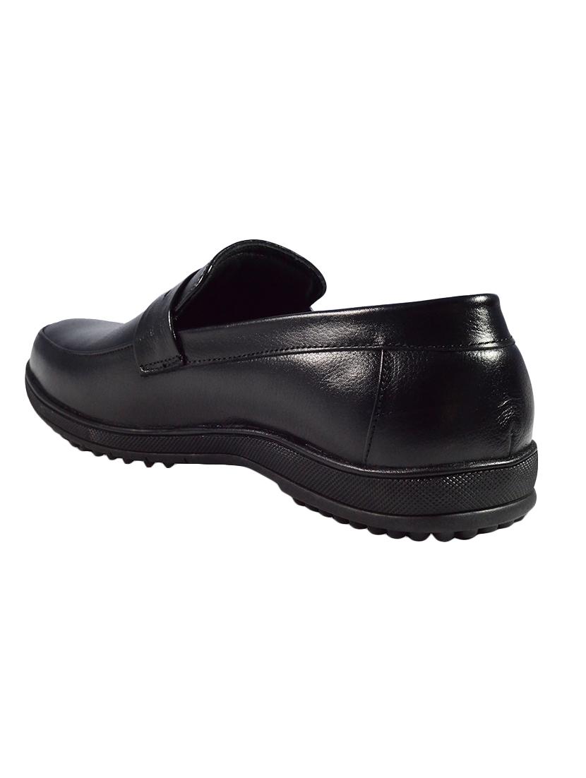 black leather slipons - 16240812 - Zoom Image - 3