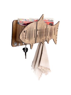 Wooden Key Holder Rack - 16241572 - Standard Image - 3