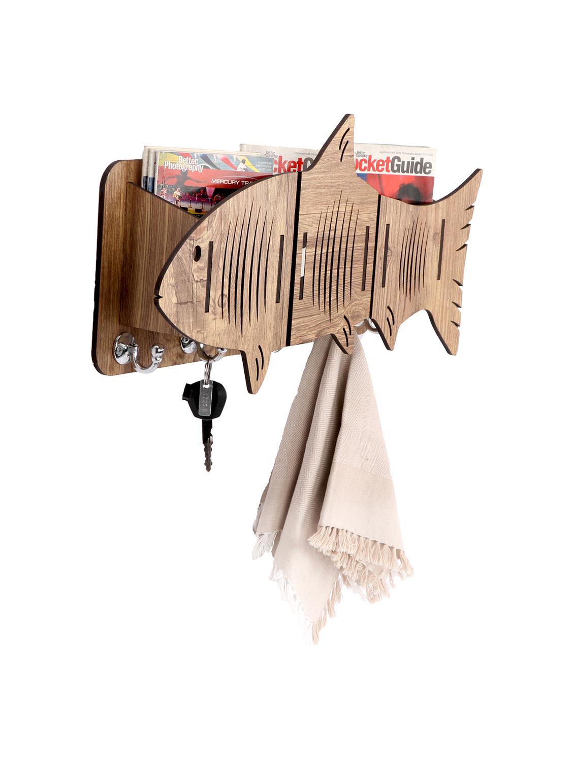Wooden Key Holder Rack - 16241572 - Zoom Image - 3