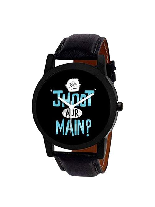 Jack klein Men's Jhoot aur Main Edition Analog Watch - 16242939 - Standard Image - 1