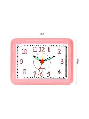 plastic 5" x 3.5" designer alarm clock - 16244061 - Standard Image - 3