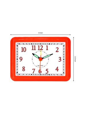 plastic 5" x 3.5" designer alarm clock - 16244063 - Standard Image - 3