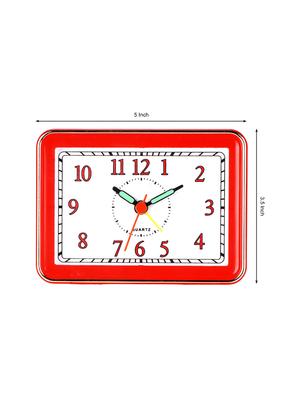 plastic 5" x 3.5" designer alarm clock - 16244069 - Standard Image - 3