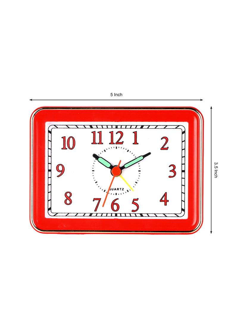 plastic 5" x 3.5" designer alarm clock - 16244069 - Zoom Image - 3