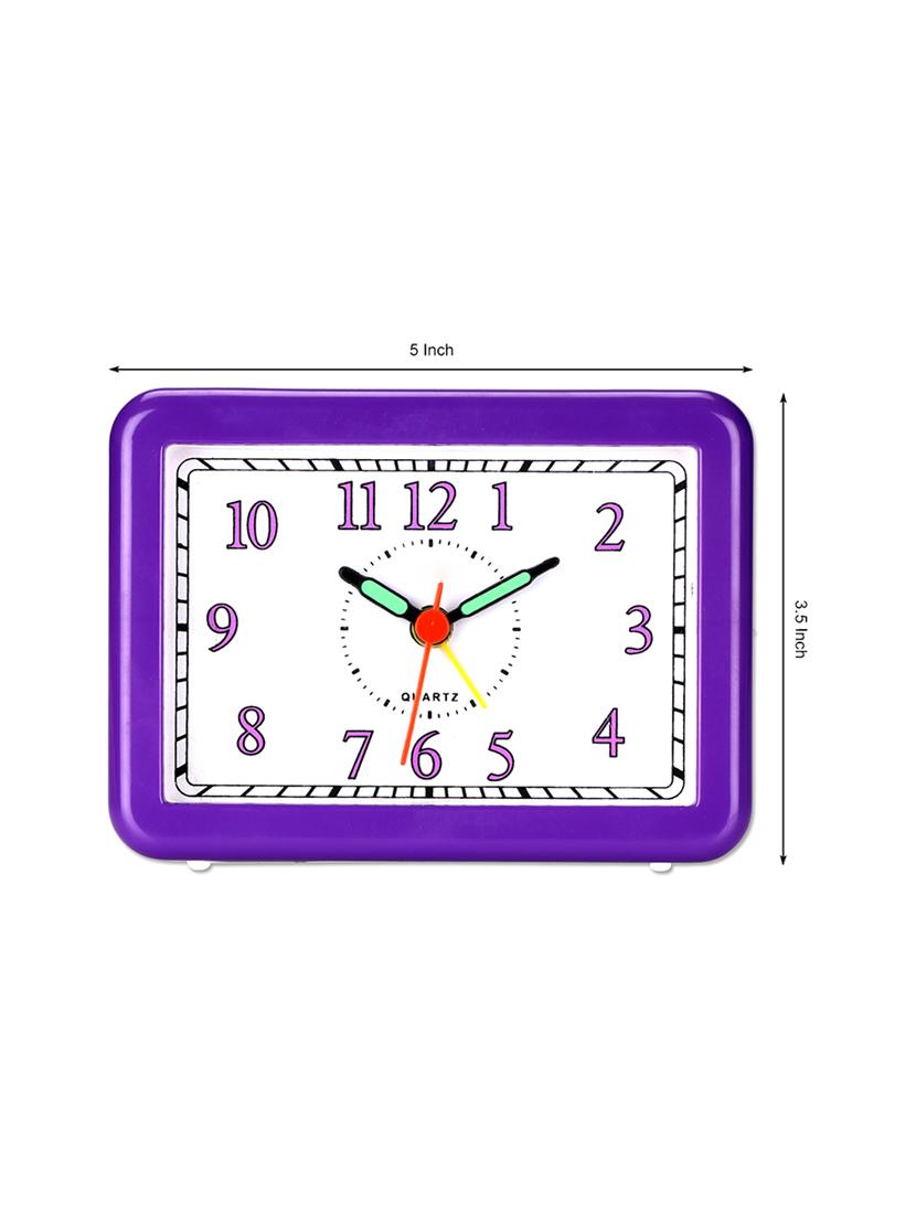 plastic 5" x 3.5" designer alarm clock - 16244074 - Zoom Image - 3